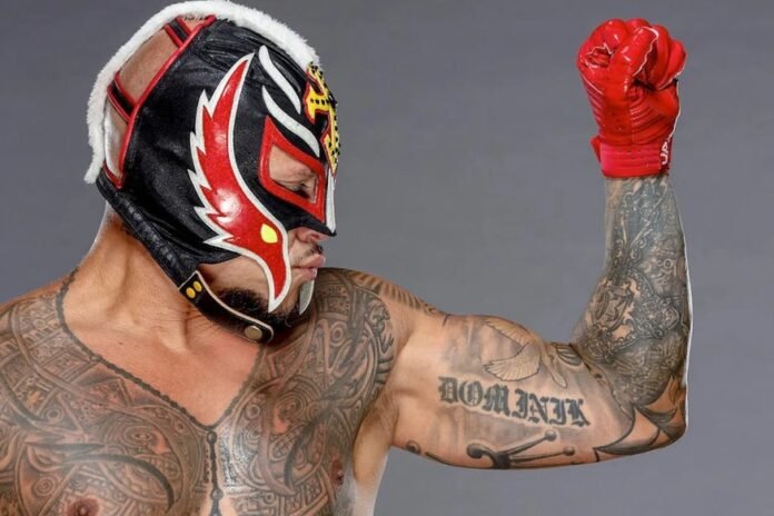 Rey Mysterio Celebrates