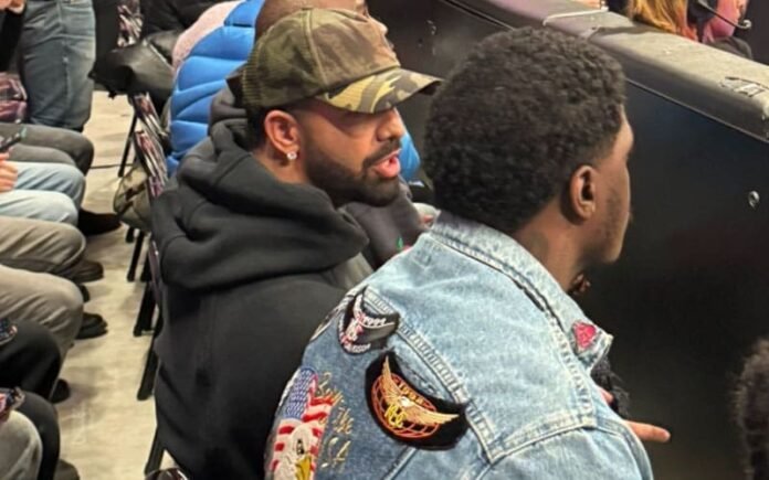 Drake Spotted at WWE Elimination Chamber 2025 in Toronto