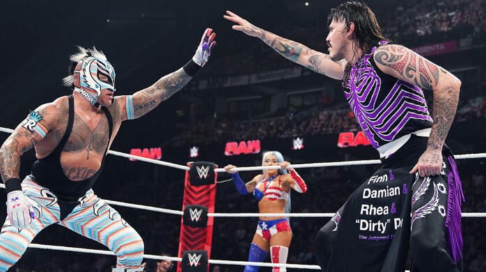 Dominik Mysterio Fires Shots